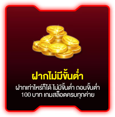 ไม่มีขั้นต่ำ